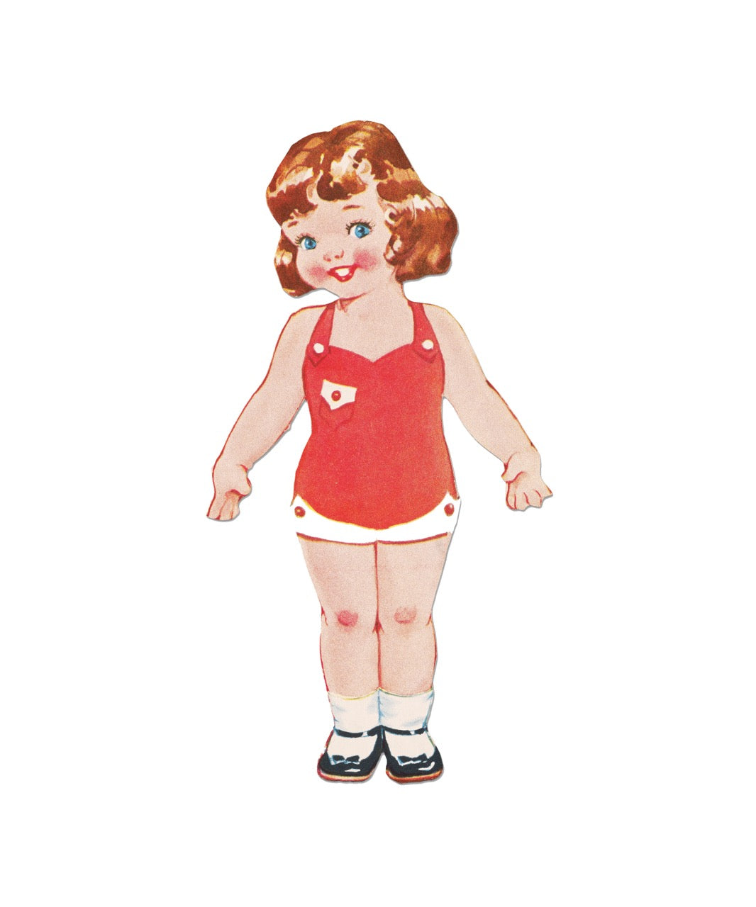 Vintage Little Girl Illustration