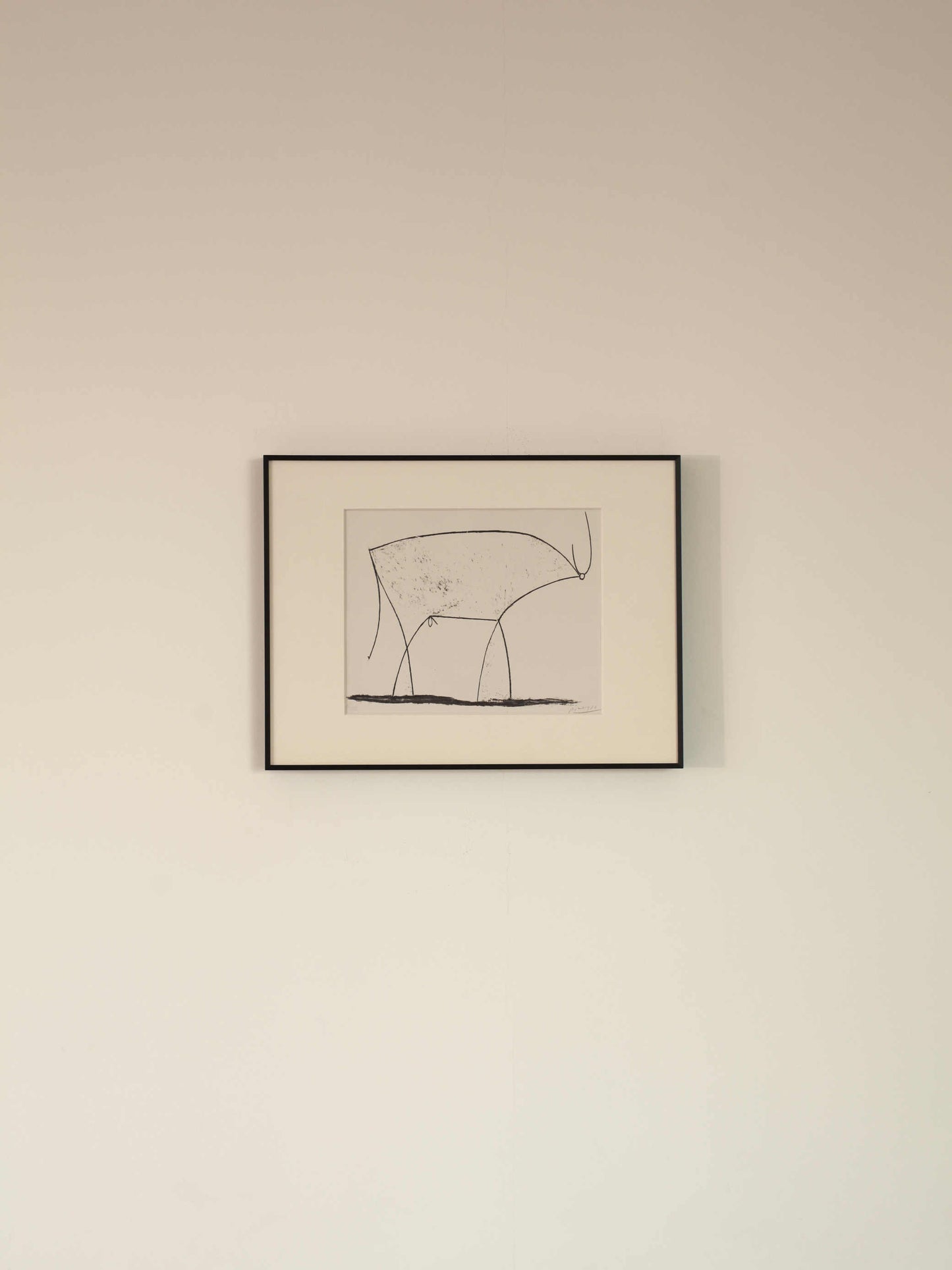 Bull (Le Taureau) by Pablo Picasso | Framed Wall Art Print