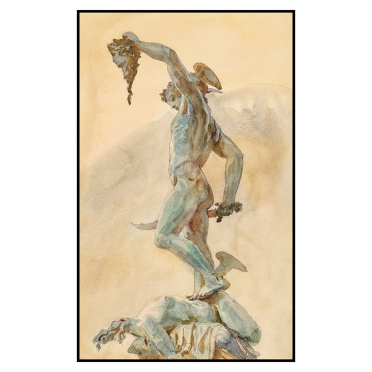 Sketch of Cellini's "Perseus" Art Print