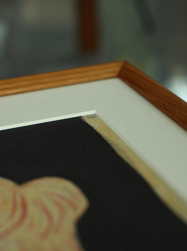 Horse Grazing by Sanyu | Framed Wall Art Print