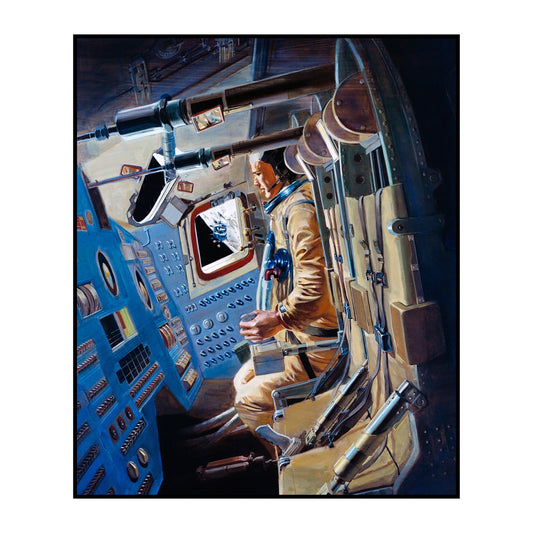 Apollo 12 Vintage Poster