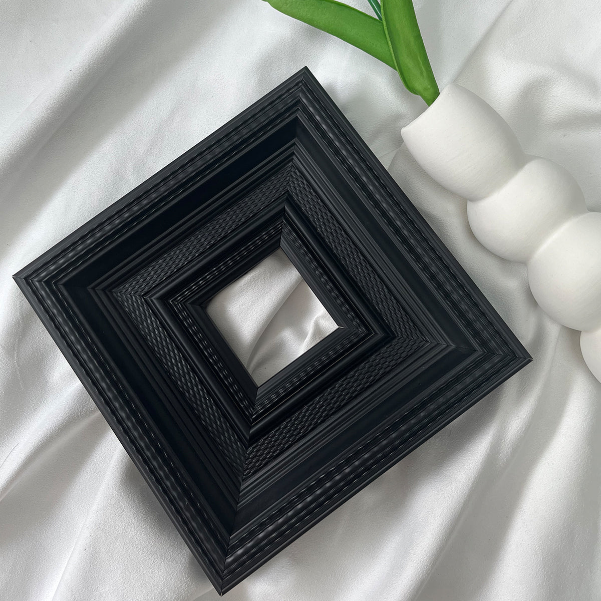 Black Square | Solid Wood Frame for Poster, Print, Canvas and Oil Painting