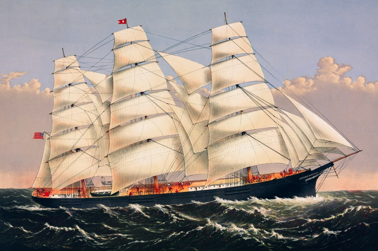 Clipper Ship Three Brothers