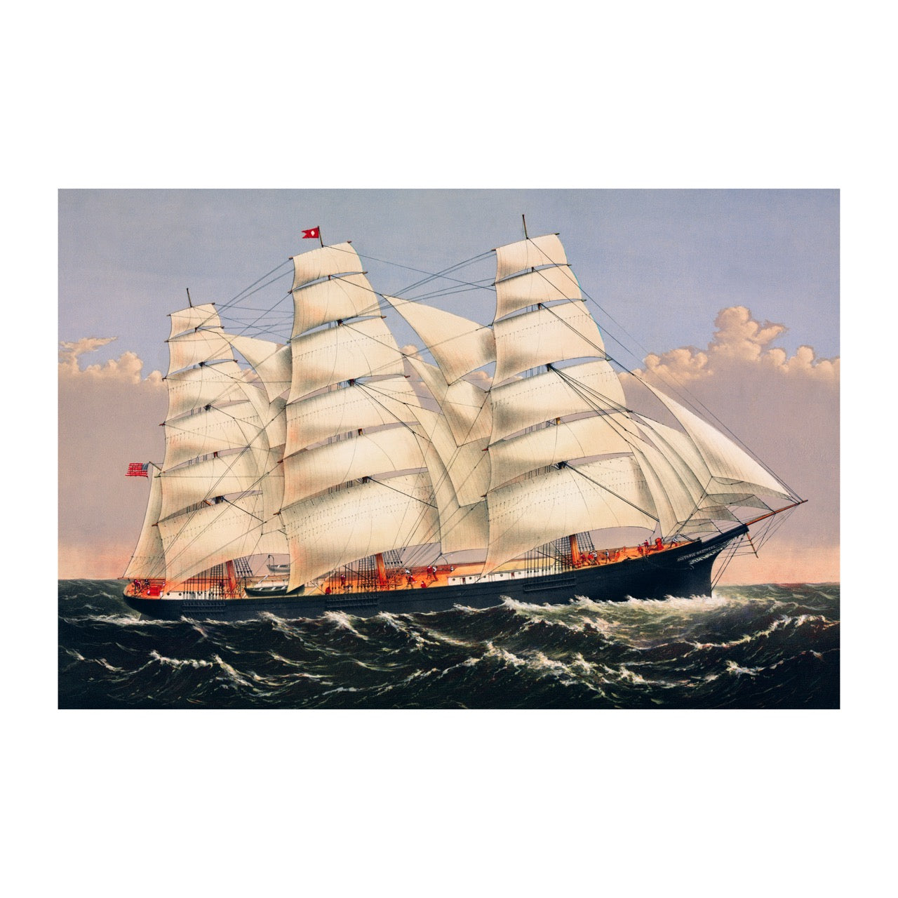 Clipper Ship Three Brothers