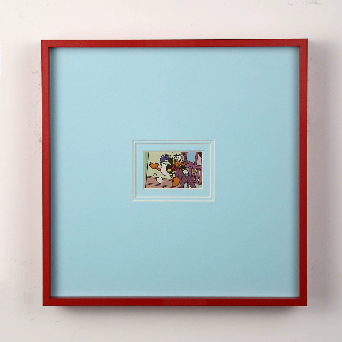 Vintage Donald Duck Is Cleaning Framed Wall Art | Dead Stock