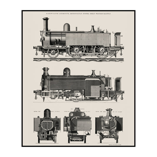 Engine Train and Its Compartments