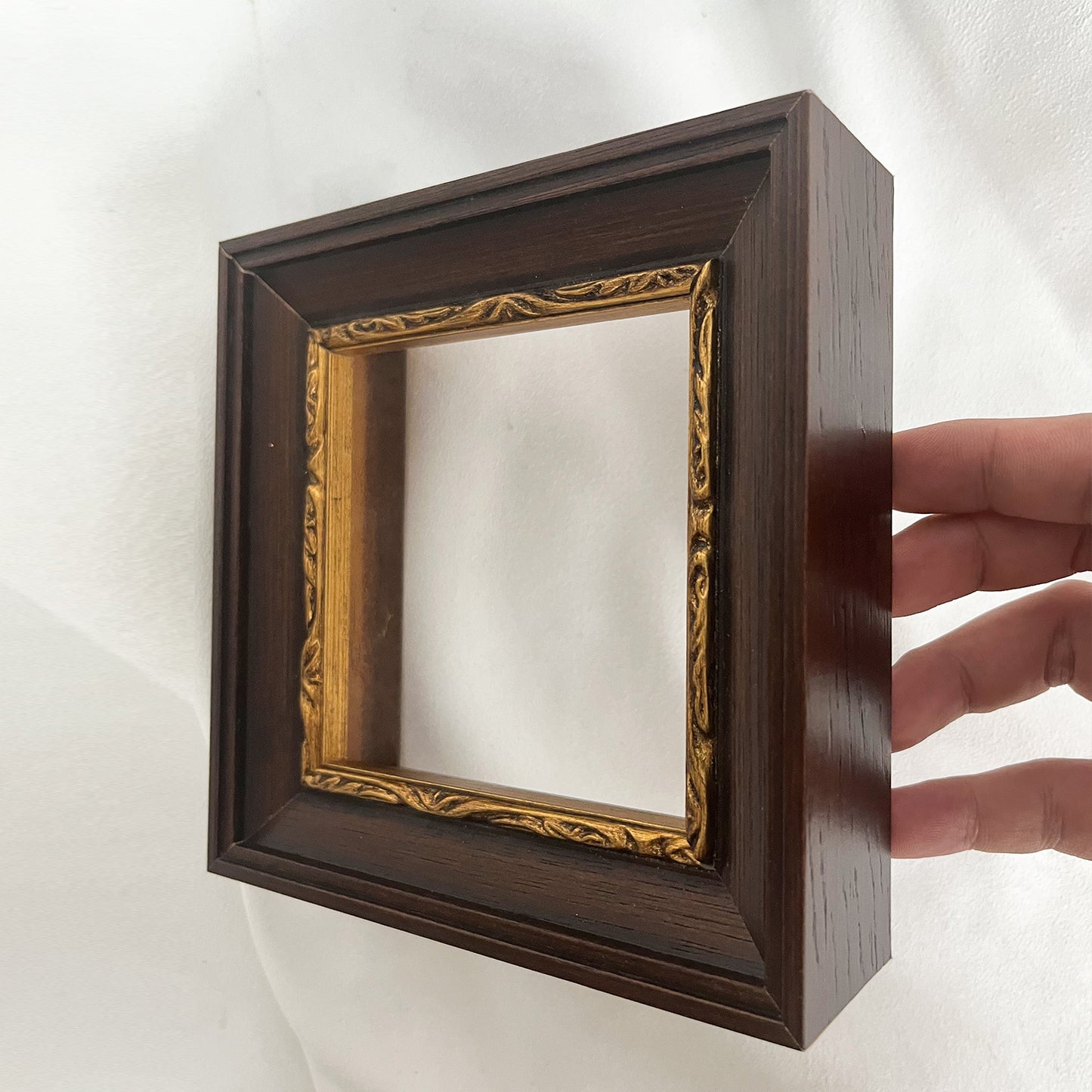 Golden Shadow | Solid Wood Frame for Poster, Print, Canvas and Oil Painting