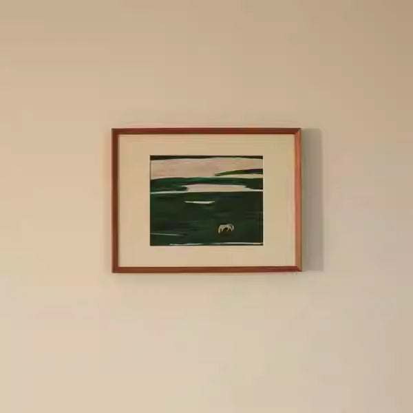 Horse Grazing by Sanyu | Framed Wall Art Print
