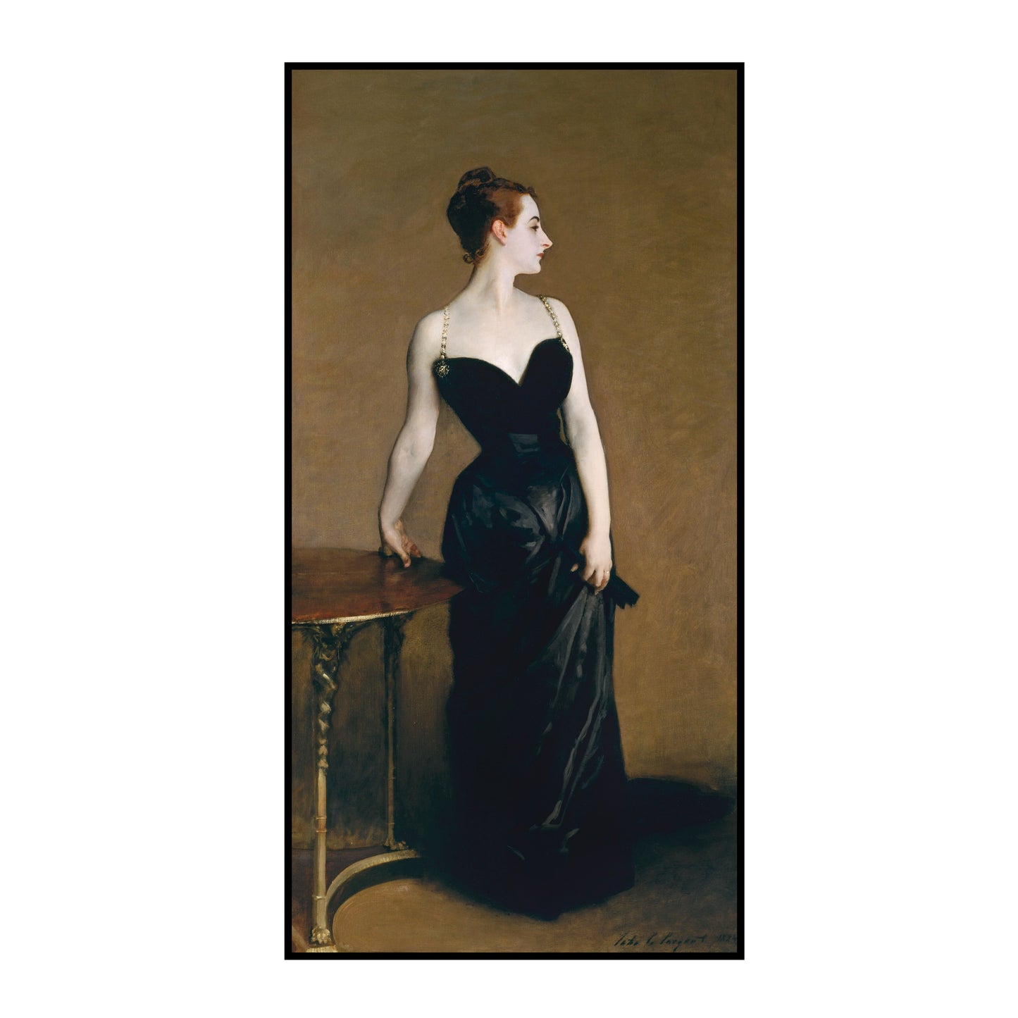 Madame X (Madame Pierre Gautreau) Art Print