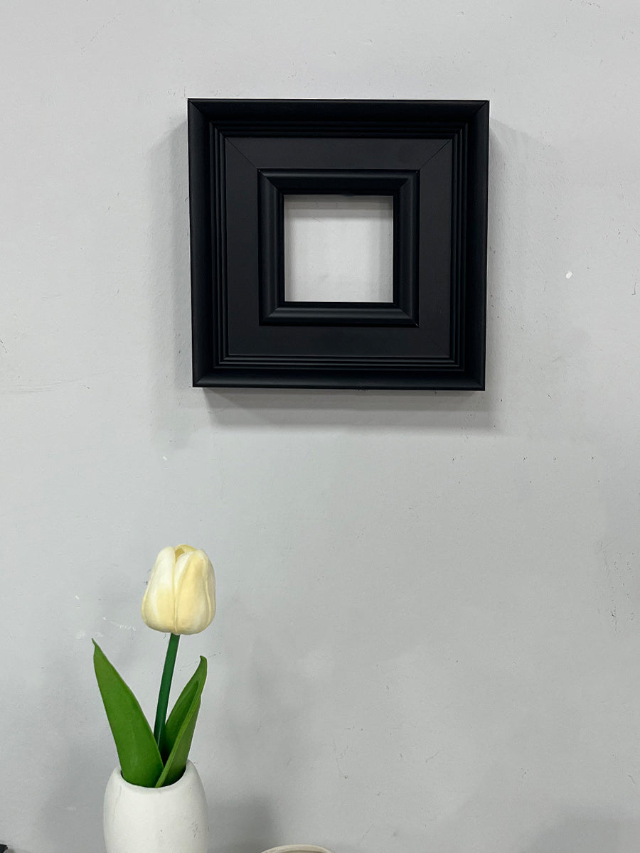 Modern Black | Solid Wood Frame for Poster, Print, Canvas and Oil Painting