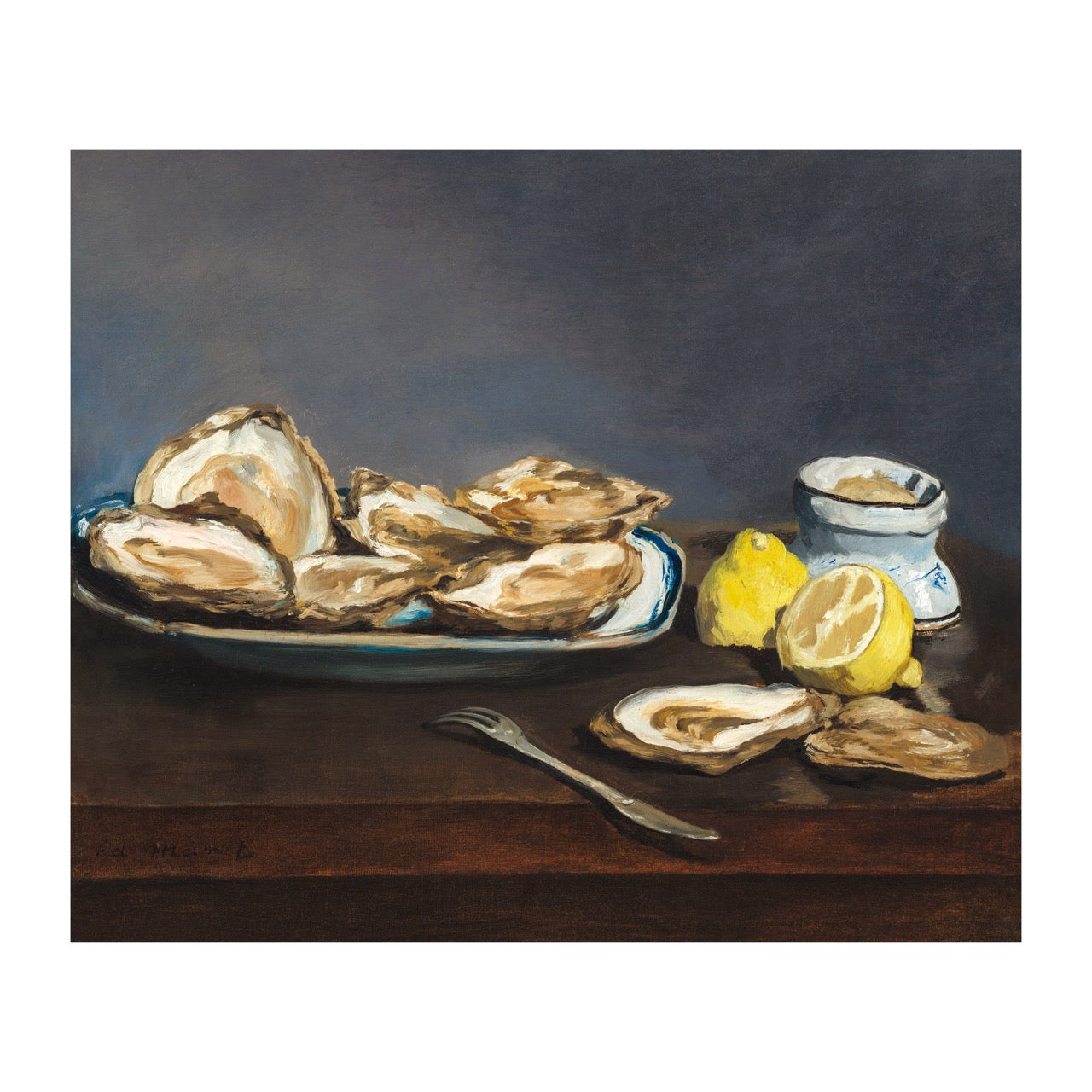 Oysters Art Print