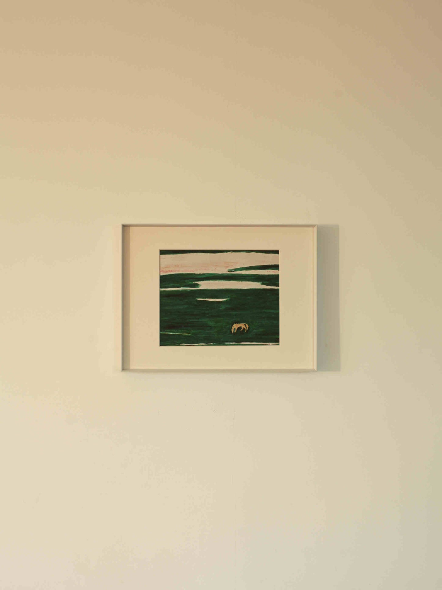Horse Grazing by Sanyu | Framed Wall Art Print