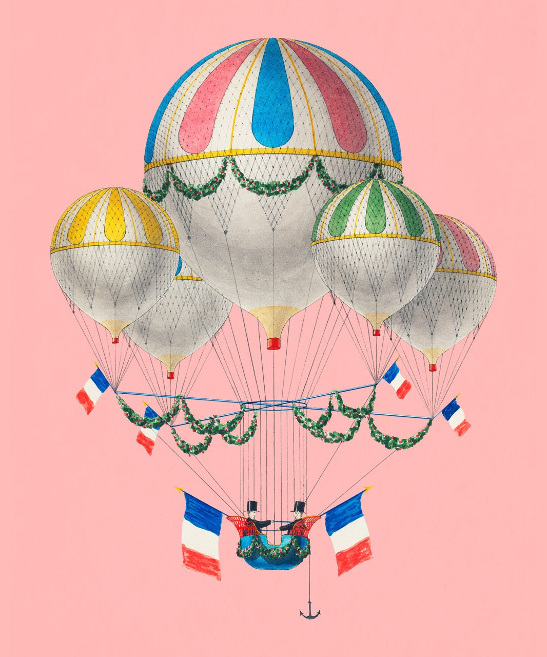 Vintage Balloon Illustration