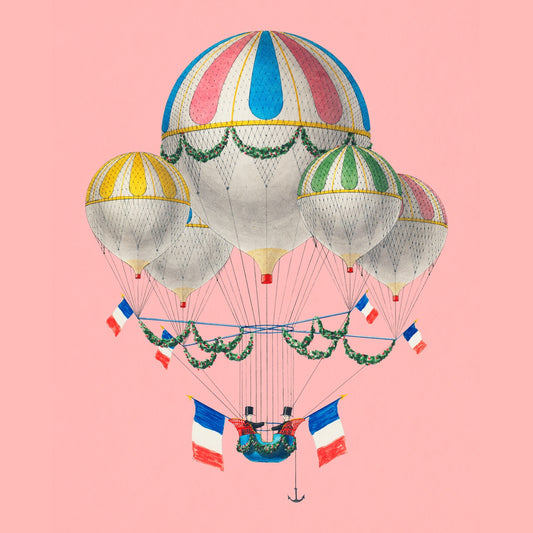 Vintage Balloon Illustration
