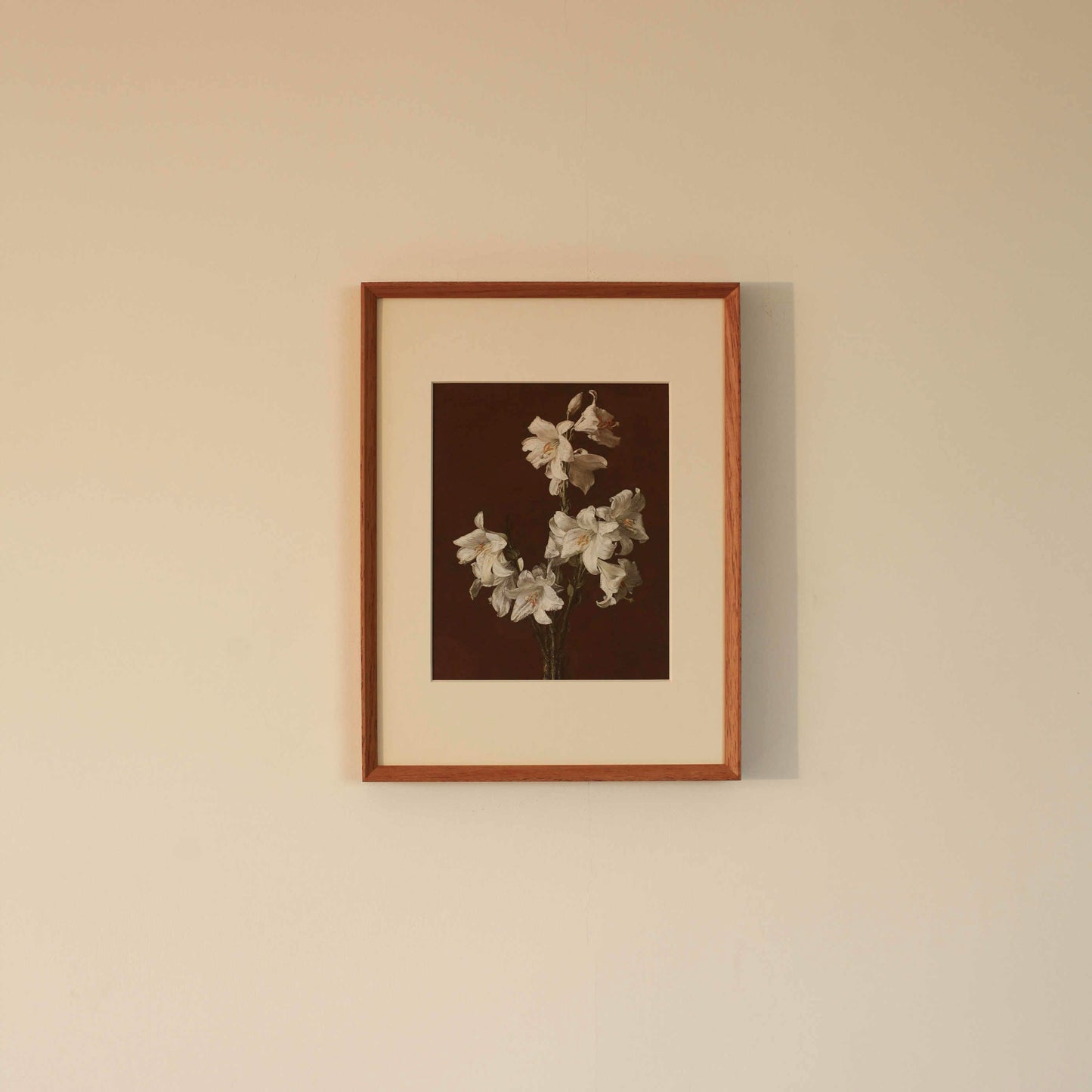 White Lilies by Henri Fantin-Latour | Framed Wall Art Print