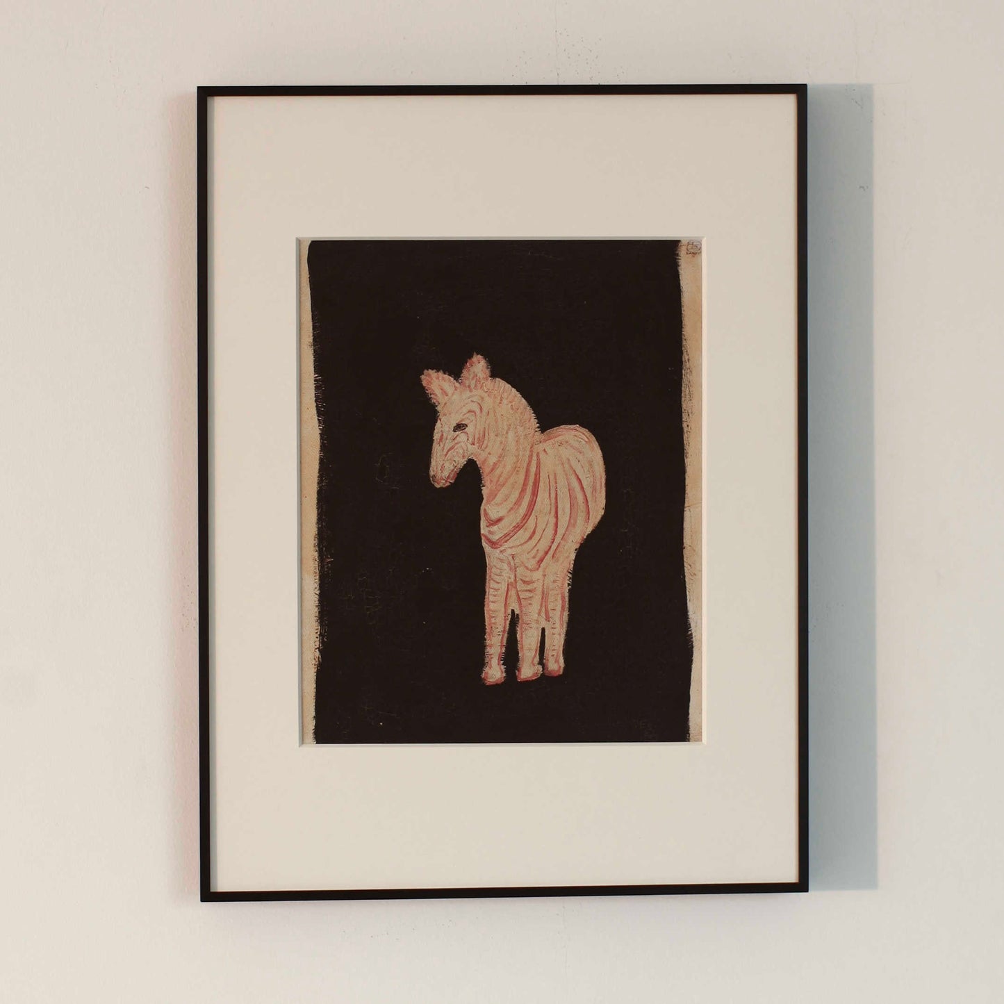 Zebra by Sanyu | Framed Wall Art Print