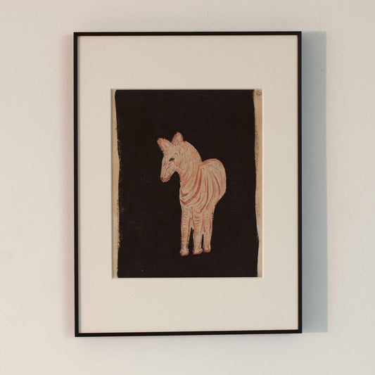 Zebra by Sanyu | Framed Wall Art Print